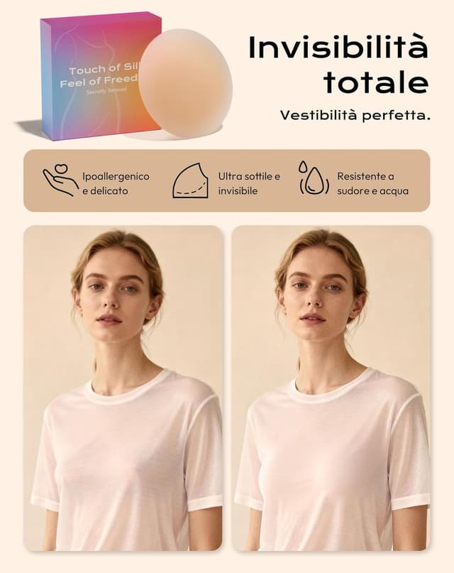 Thumbnail 2 de daidora Copricapezzoli adesivi 0,2 mm