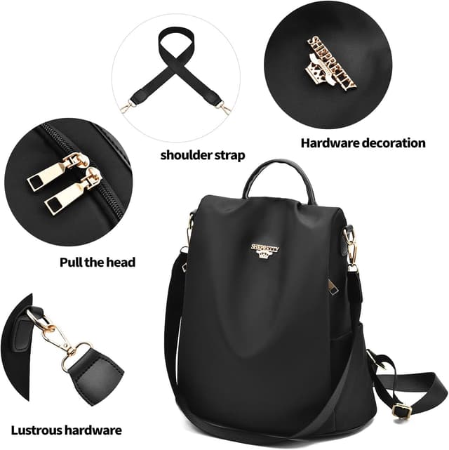 Detalle 2 de Zaino piccolo donna shepretty con tasche