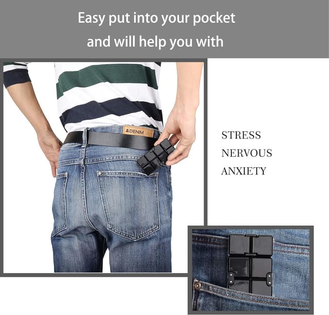 Thumbnail 4 de Funxim Infinity Cube fidget toy for stress relief