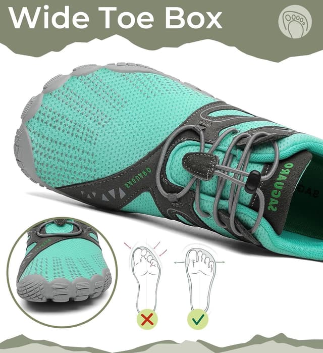 Detalle 2 de SAGUARO Scarpe barefoot trail trekking uomo