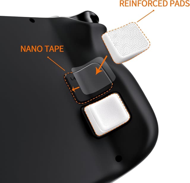 Detalle de playvital MIX Back Button Enhancer for Steam Deck