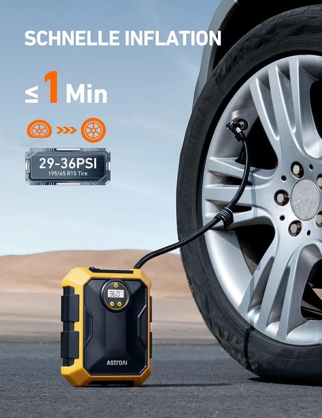 Detalle de AstroAI Tire Inflator 12V
