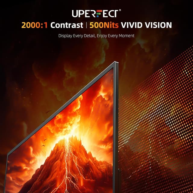 Detalle de UPERFECT 24.5" Portable Monitor (240Hz) with USB-C + Mini HDMI, FreeSync, 0.1ms IPS