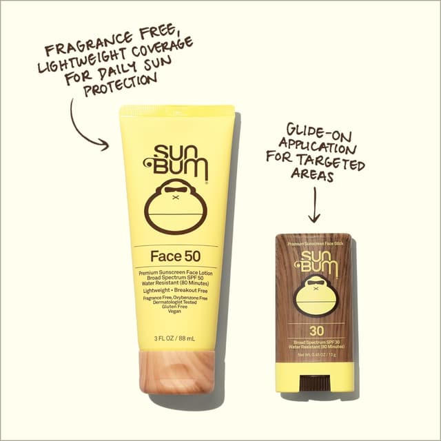 Detalle de Sun Bum SPF 50 face lotion, 88ml sunscreen
