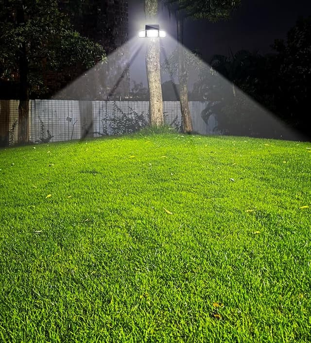 Thumbnail 5 de siarenomo Solar Lights Outdoor 3-head 160 LED Motion Sensor Lights for Backyard