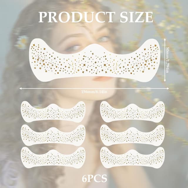 Thumbnail 1 de Fonyiunce Glitzer Sommersprossen 6 Stück