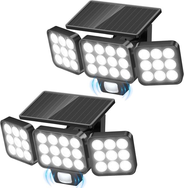 Detalle de GEARLITE Solar Security Lights 3500 LM