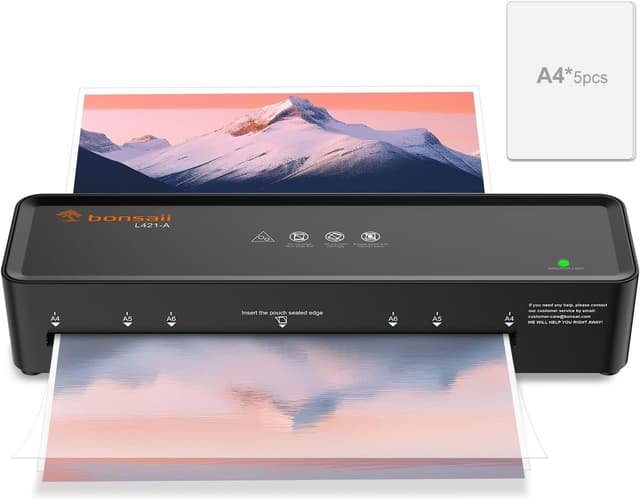 Detalle de Bonsaii L421-A plastificatrice A4 ABS