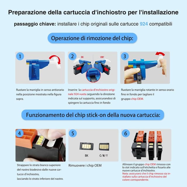 Thumbnail 4 de Starink 924 cartucce inchiostro HP 924