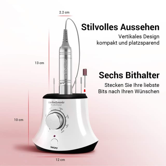 Thumbnail 4 de MelodySusie Nagelfräser 30000 U/min