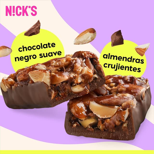Thumbnail 4 de NICKS bar de almendras keto 12x40g