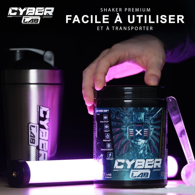 Detalle de CYBERLAB Shaker 500 ml, inox