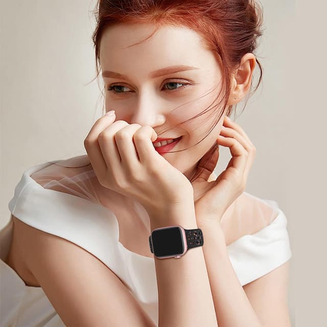 Detalle de Unbeinst Sport Straps silicone replacement bands for Apple Watch (38/40/41mm, Ultra/Ultra 2, Series 1–10, SE)