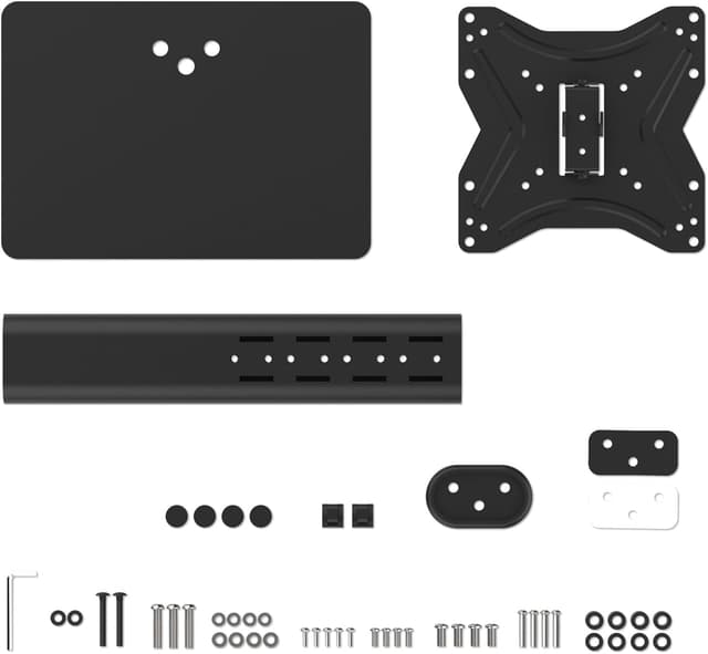 Thumbnail 6 de GRIFEMA GB1005-2 supporto TV da tavolo girevole 17–43” con base in vetro temperato