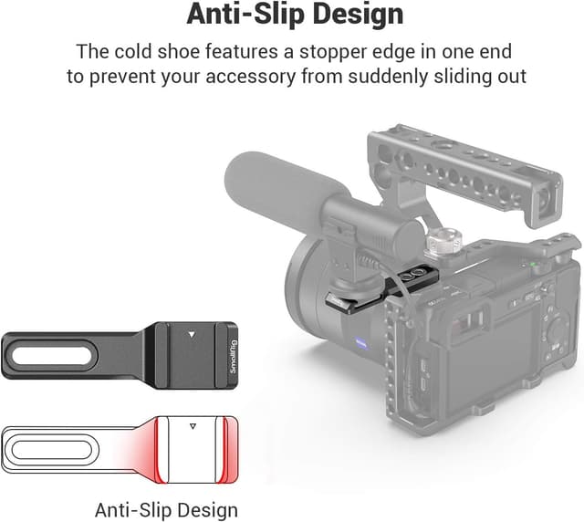 Detalle de SMALLRIG 2879 Cold Shoe Extension Mount Adapter đ„