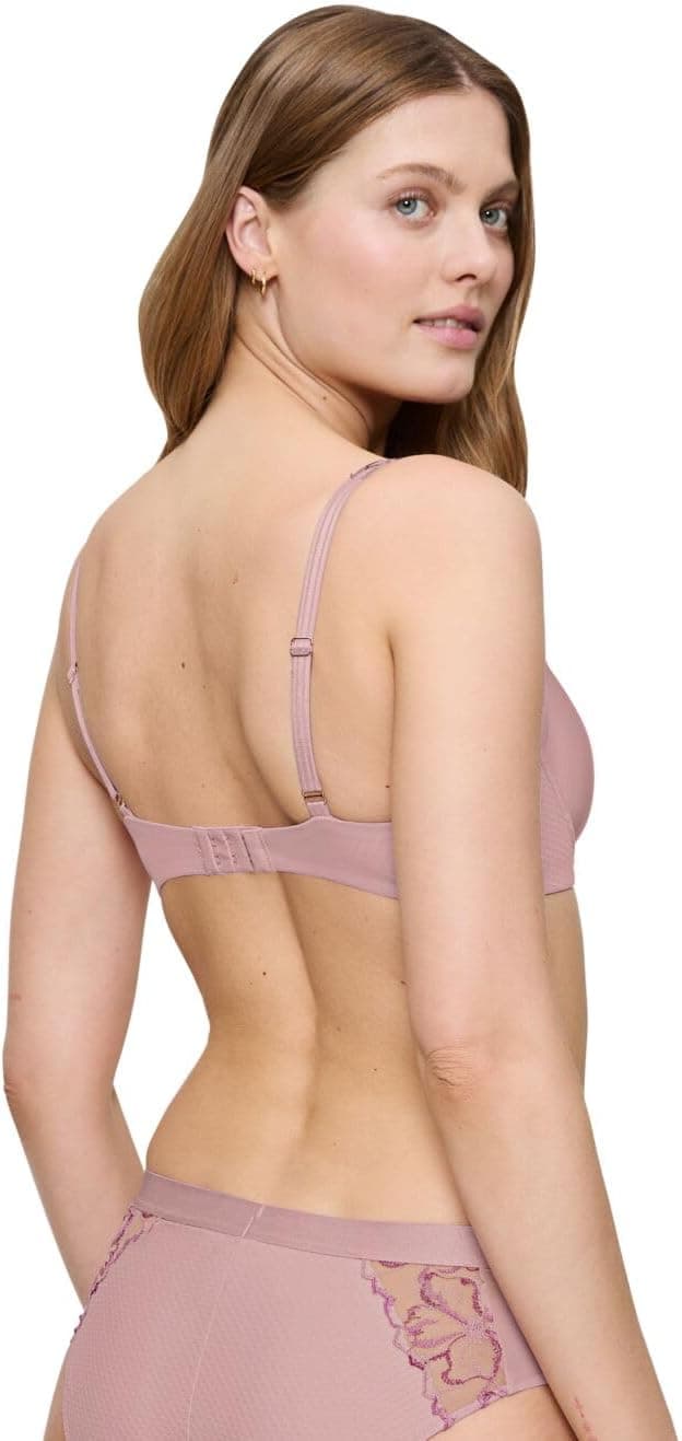 Detalle de Triumph Damen Wild Azalea Florale WHP Bra – Floral unterstützender BH für den Alltag