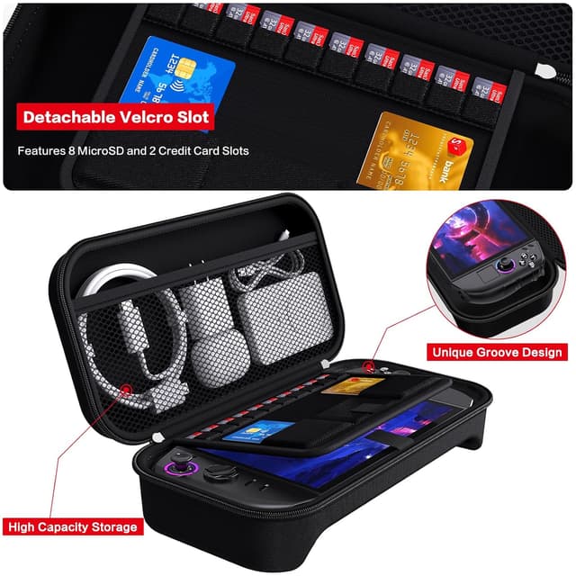 Thumbnail 4 de ivoler Tasche für Lenovo Legion Go Gen 2 8 Spiele