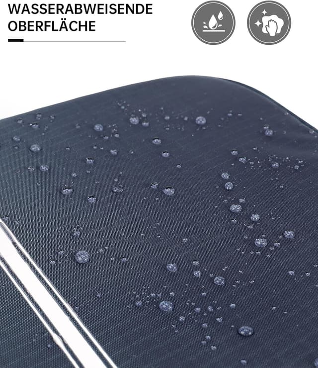 Detalle de Seaforie große Kulturtasche zum Aufhängen – 4-in-1 wasserdichte Waschtasche für Reisen & Camping