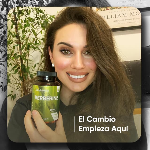 Thumbnail 6 de Berberina 500mg - Suplemento Keto Vegano 🌱 120 Cápsulas
