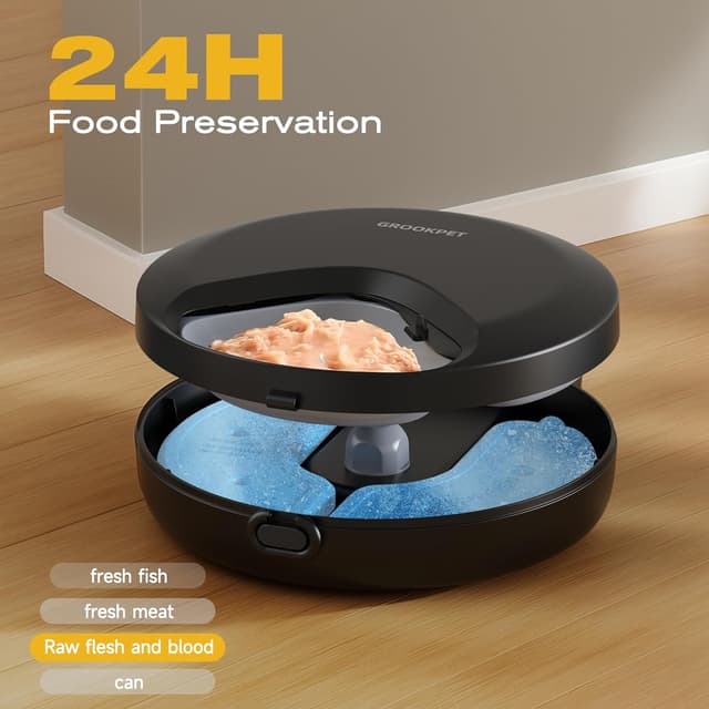 Thumbnail 1 de Futterautomat für Katzen mit Timer und Kühlung 🐱