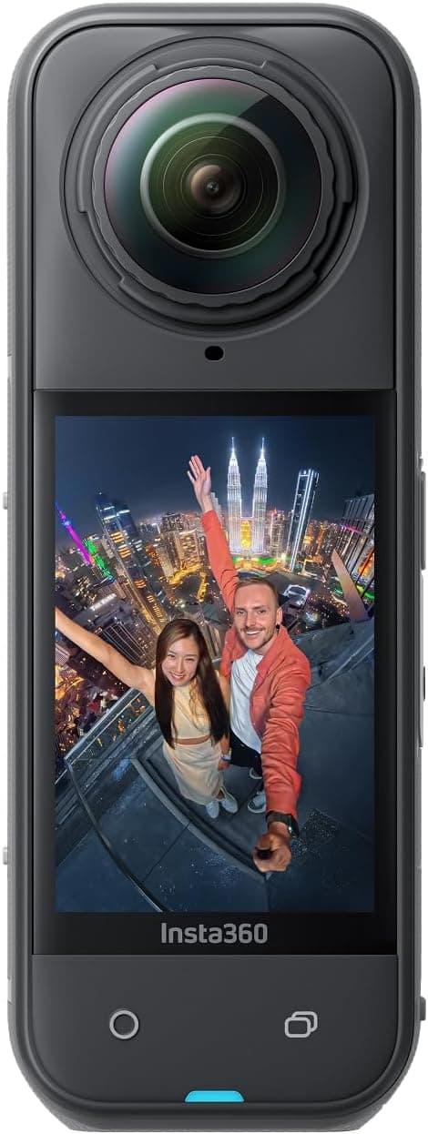 Detalle de Insta360 X5 cámara 8K 360°