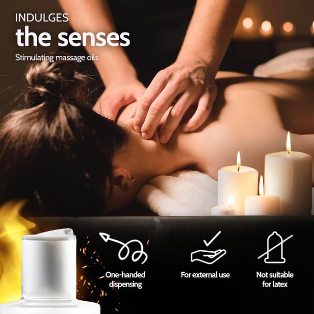 Thumbnail 4 de Vibratissimo Hot Moments warming massage oil 100 ml