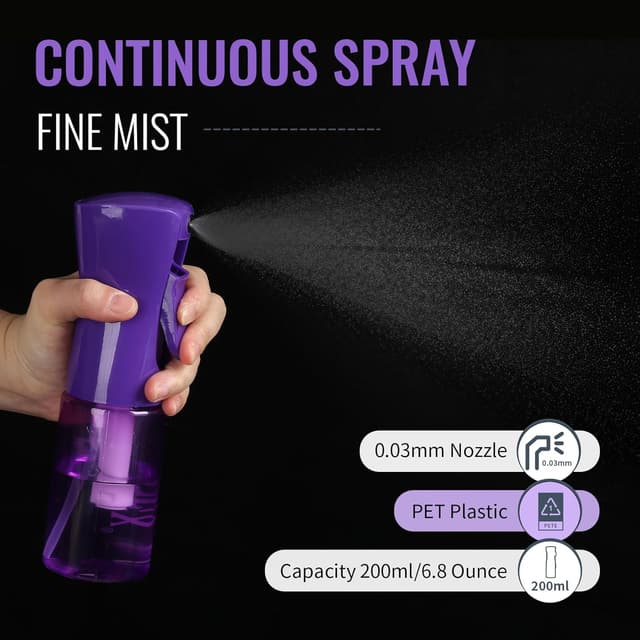 Detalle 2 de LORSEX Cepillo y spray 200 ml violeta