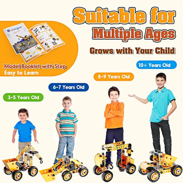 Thumbnail 5 de iKidiki Giochi Bambini 8 in 1 100 pezzi STEM