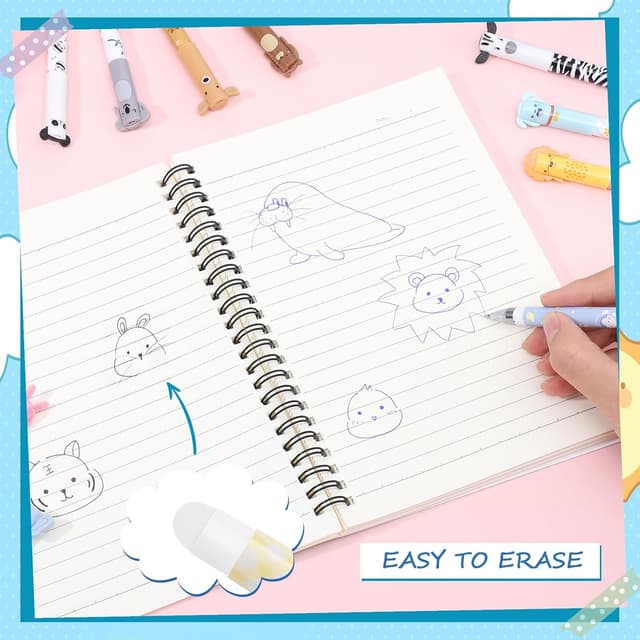 Detalle 2 de Radierbarer Kugelschreiber 12er Set 0,5 mm