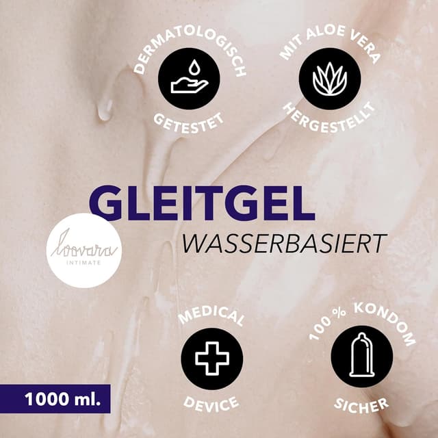 Thumbnail 3 de Loovara Sensitiv 1000 ml Lubrifiant Aloe Vera