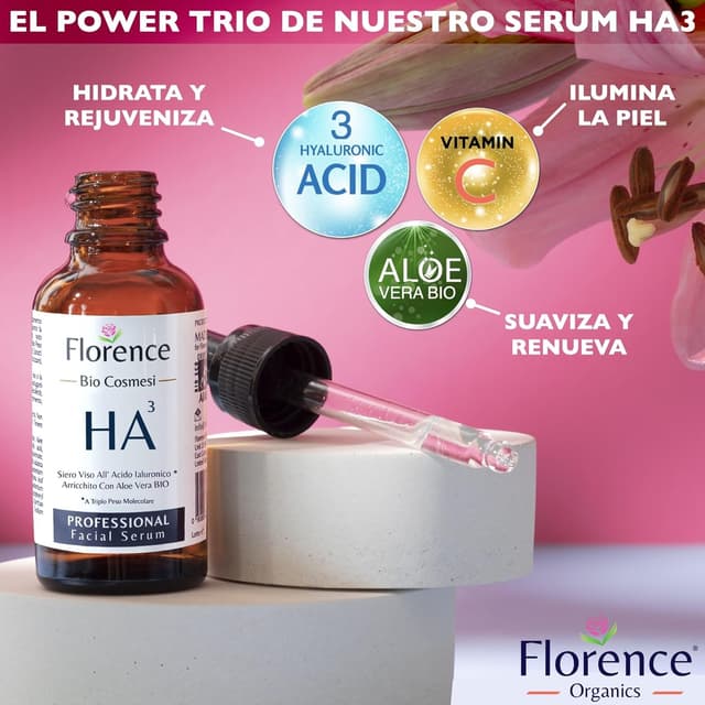 Thumbnail 2 de Florence Bio HA3 60ml Serum Facial