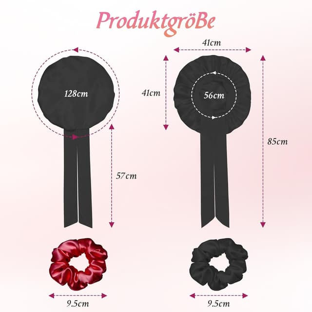 Thumbnail 6 de Seidenhaube Satin 2er Set