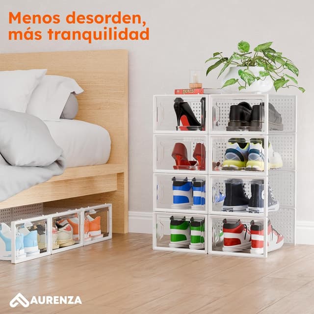 Thumbnail 4 de CM HOME Cajas de Zapatos Transparentes Pack 12