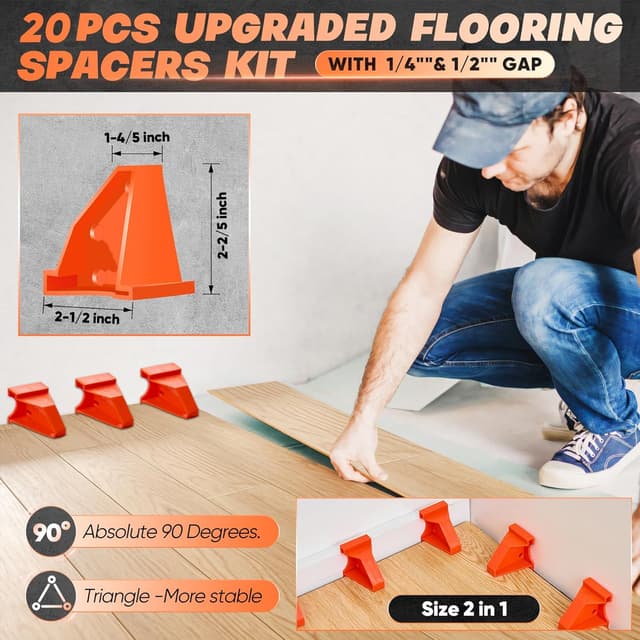 Detalle 2 de Saker 65-piece wood flooring kit