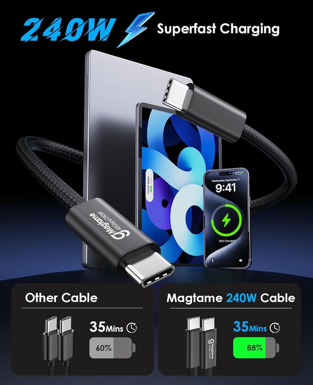 Thumbnail 3 de Magtame Câble USB4 240 W 1 m