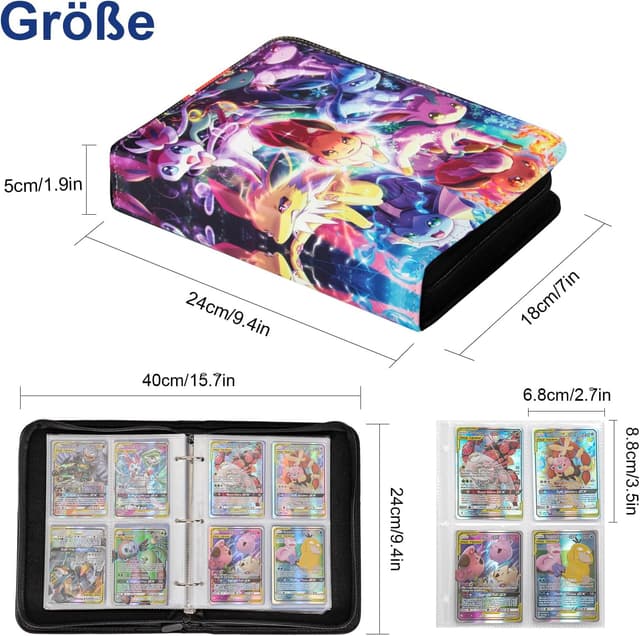 Thumbnail 1 de Pokemon Sammelalbum 50 Seiten 400 Taschen