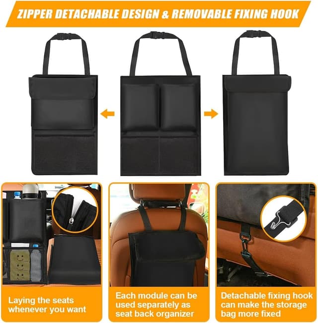 Thumbnail 6 de URAQT Organizzatore per bagagliaio auto 7 tasche