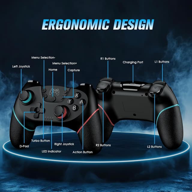 Detalle 2 de VidPPluing 2 Pack Switch Controllers 8-10h