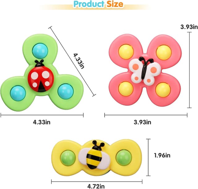 Thumbnail 5 de Yumuwind Suction Spinners Baby Toy 1+