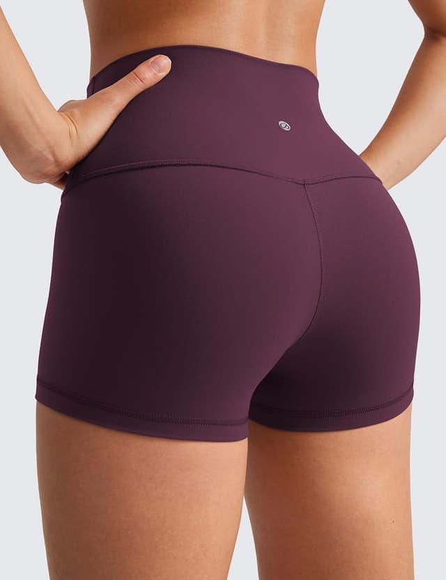 Detalle de CRZ YOGA pantaloncini yoga donna Butterluxe (vita alta) per allenamento, running e lounge