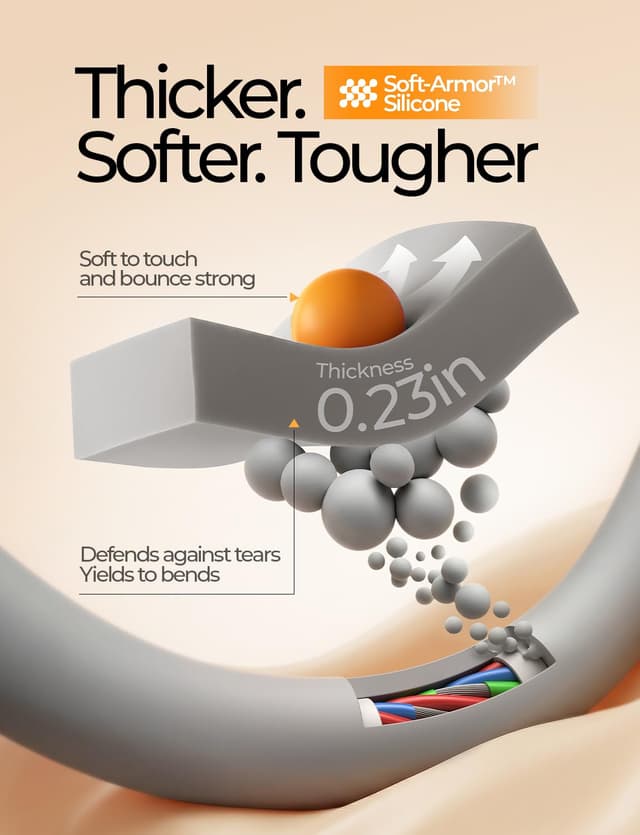 Detalle de LISEN USB C Cable 100W 10ft fast charging