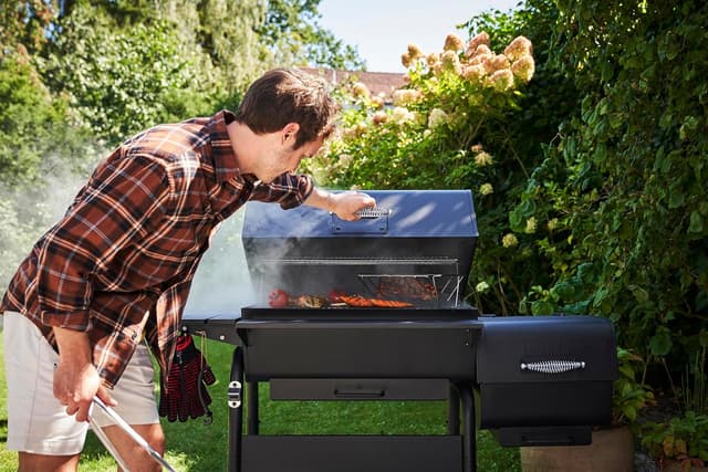 Thumbnail 6 de Char-Broil Barbacoa a Carbón L 🔥 Rejilla ajustable y extensible