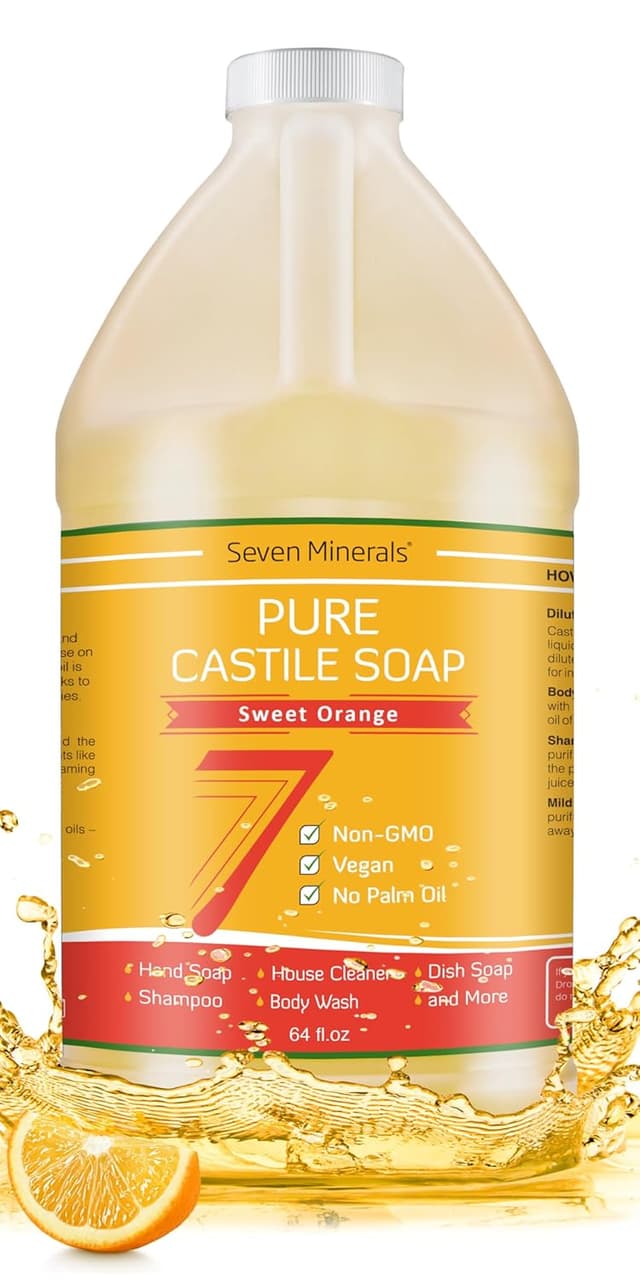 Detalle 2 de Pure Castile Soap 64 fl oz Unscented
