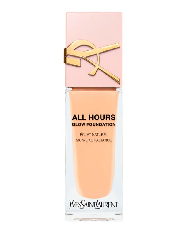 Detalle de Yves Saint Laurent All Hours Glow Foundation base de maquillaje