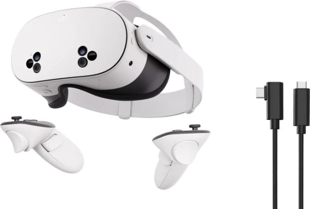 Thumbnail 12 de Meta Quest 3S (128 GB) mit BlueBuilt PC Link-Kabel – VR-Headset für Mixed Reality & PC-Streaming