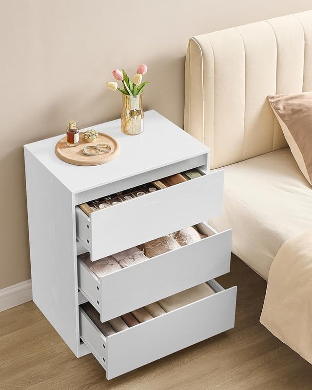 Detalle 2 de VASAGLE KAILYN chest of drawers, 3 drawers