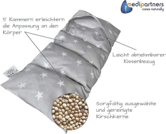 Thumbnail 3 de Medi Partners Kirschkernkissen 60x20cm 800g