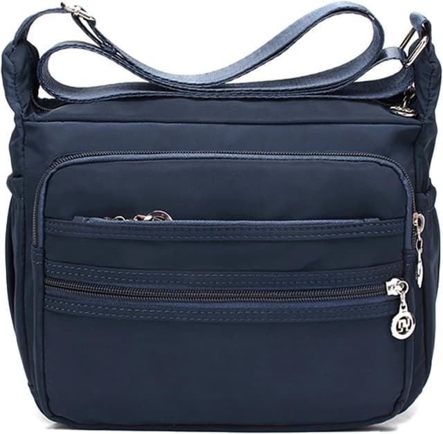 Detalle de ModaZeal multi pocket crossbody bag 26x9x22cm