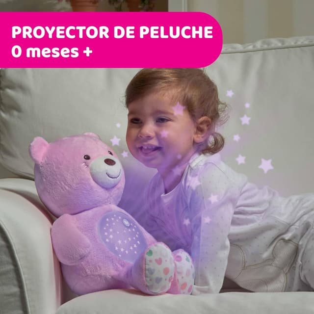 Detalle 2 de Chicco Baby Bear Oso Proyector de Sueños y Luces 🌙