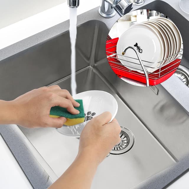 Thumbnail 6 de Keramik Katzennapf 3er Set, weiß – flacher Futternapf mit rutschfestem Silikonring für Perser & Flachgesichter